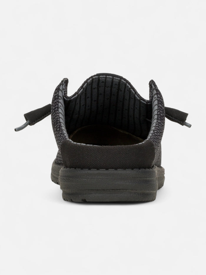 Zapatos Hey Dude Wally Slip Stretch Sox Negro