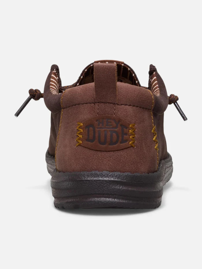 Zapatos Hey Dude Wally Vintage Classic Marrón
