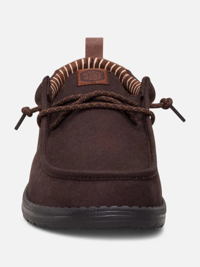 Zapatos Hey Dude Wally Vintage Classic Marrón