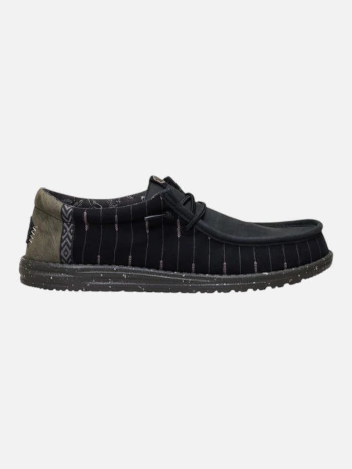 Zapatos Hey Dude Wally Western Negro Print