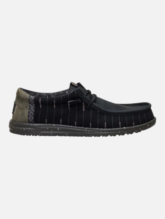 Zapatos Hey Dude Wally Western Negro Print