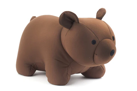 Zip and Flip Bear Head Rest