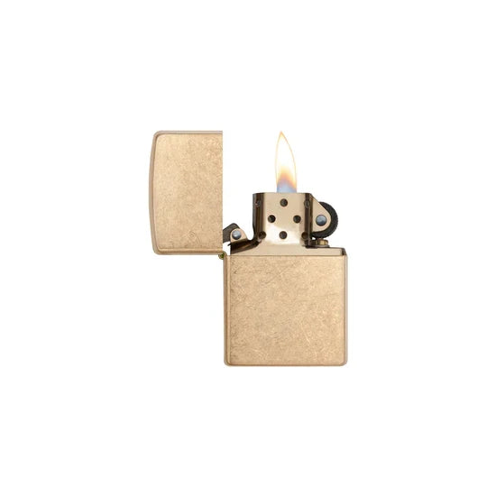Zippo Armor Tumbled Brass - 28496