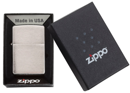 Zippo Brushed Chrome - 200