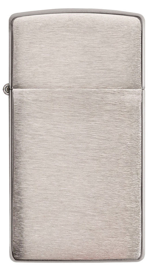 Zippo Slim Brushed Chrome - 1600