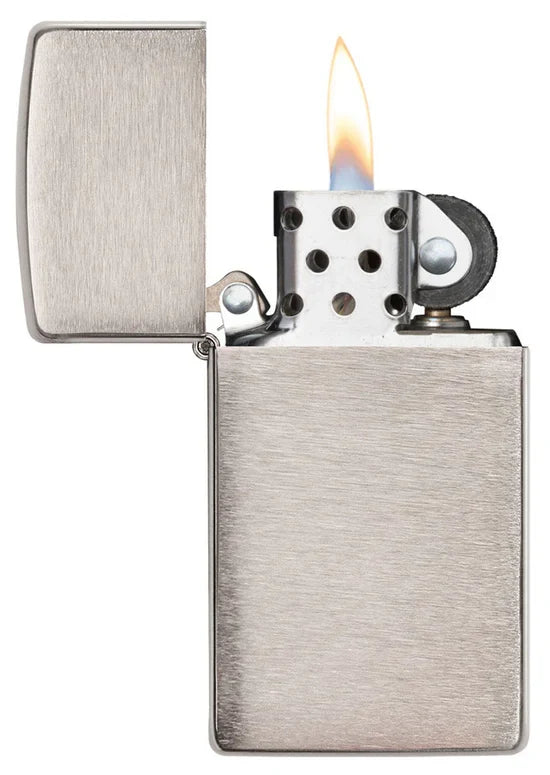 Zippo Slim Brushed Chrome - 1600