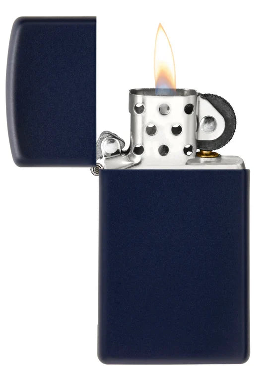 Zippo Slim Navy Blue Matte - 1639