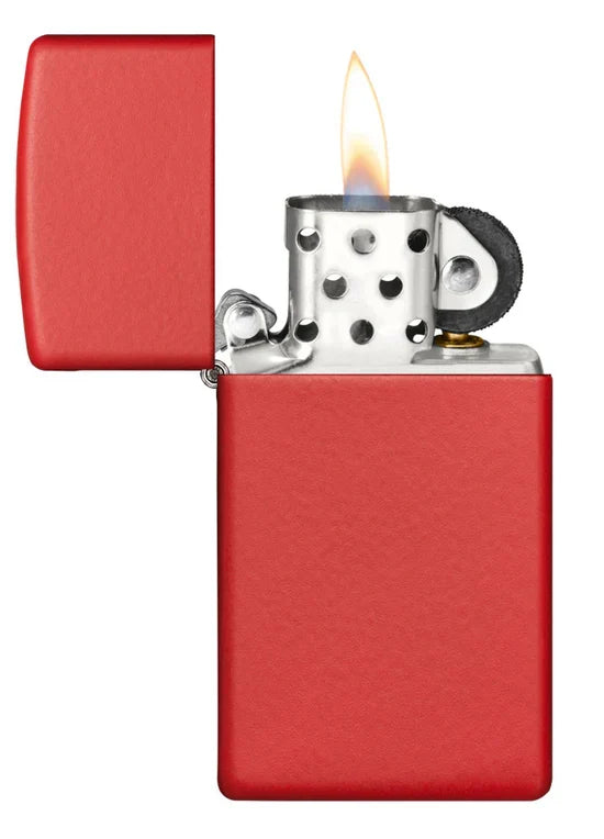 Zippo Slim Red Matte - 1633