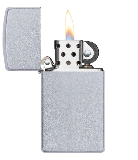 Zippo Slim Satin Chrome - 1605